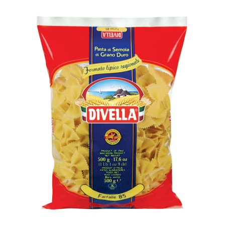 PASTA DIVELLA SPECIALE FARFALLE 85GR.500